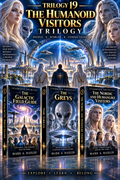 Starborn Archives Trilogy: The Humanoid Visitors by Mark A. Radler, book cover