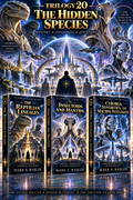Starborn Archives Trilogy: The Hidden Species by Mark A. Radler, book cover