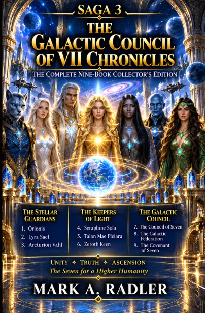 The Galactic Council of VII Chronicles by Mark A. Radler, book cover