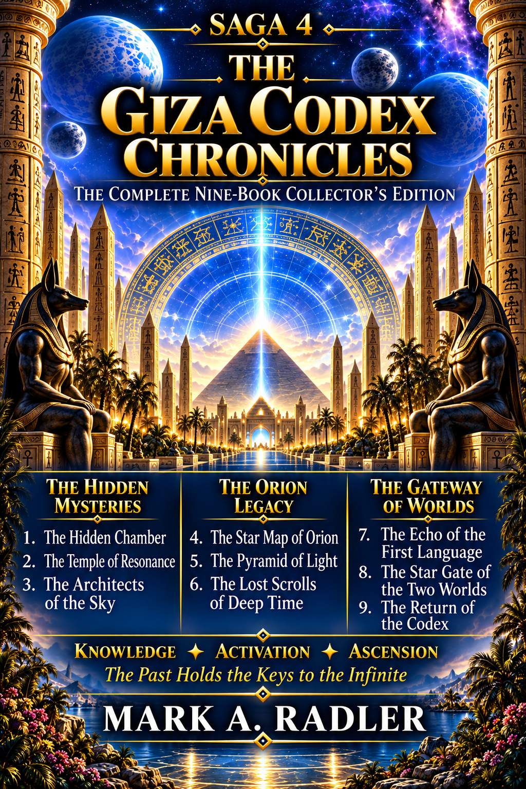The Giza Codex Chronicles by Mark A. Radler, book cover
