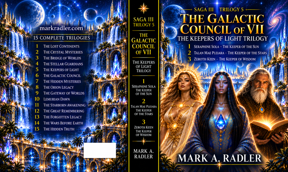 5. The Galactic Council of VII Trilogy: The Keepers of Light