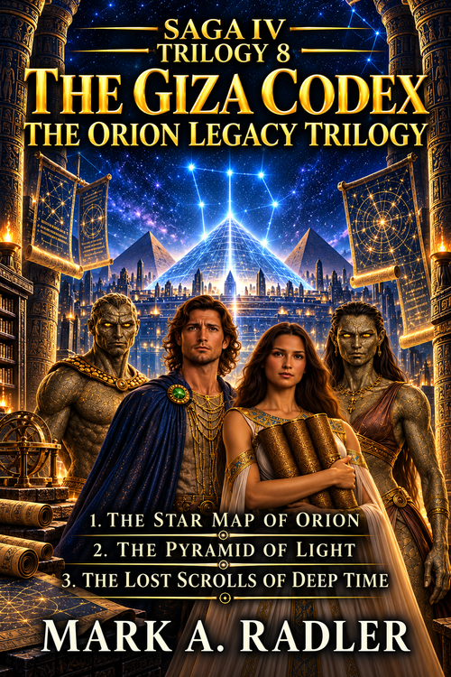 The Giza Codex: The Orion Legacy Trilogy by Mark A. Radler, book cover