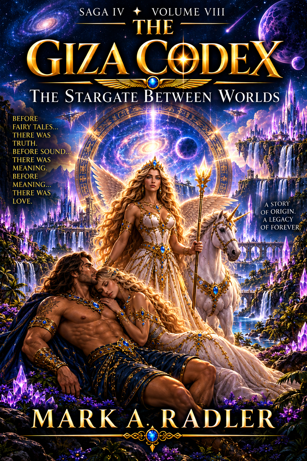 The Giza Codex: The Star Gate of the Two Worlds by Mark A. Radler, book cover