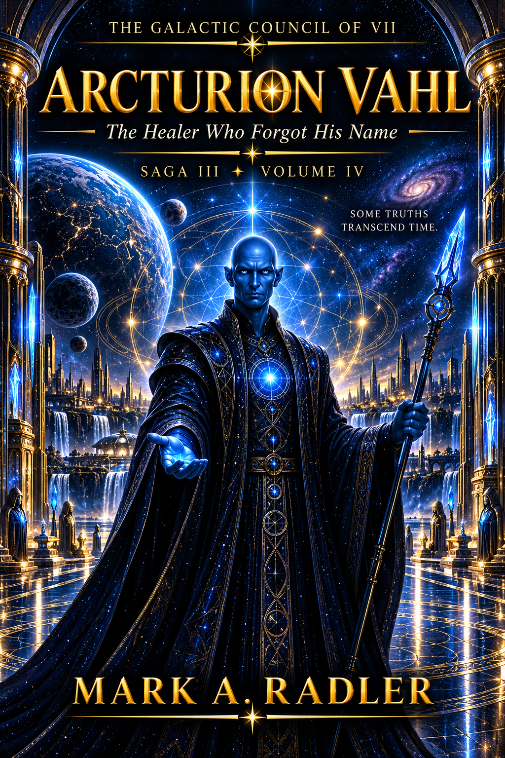The Galactic Council of VII: Arcturion Vahl by Mark A. Radler, book cover