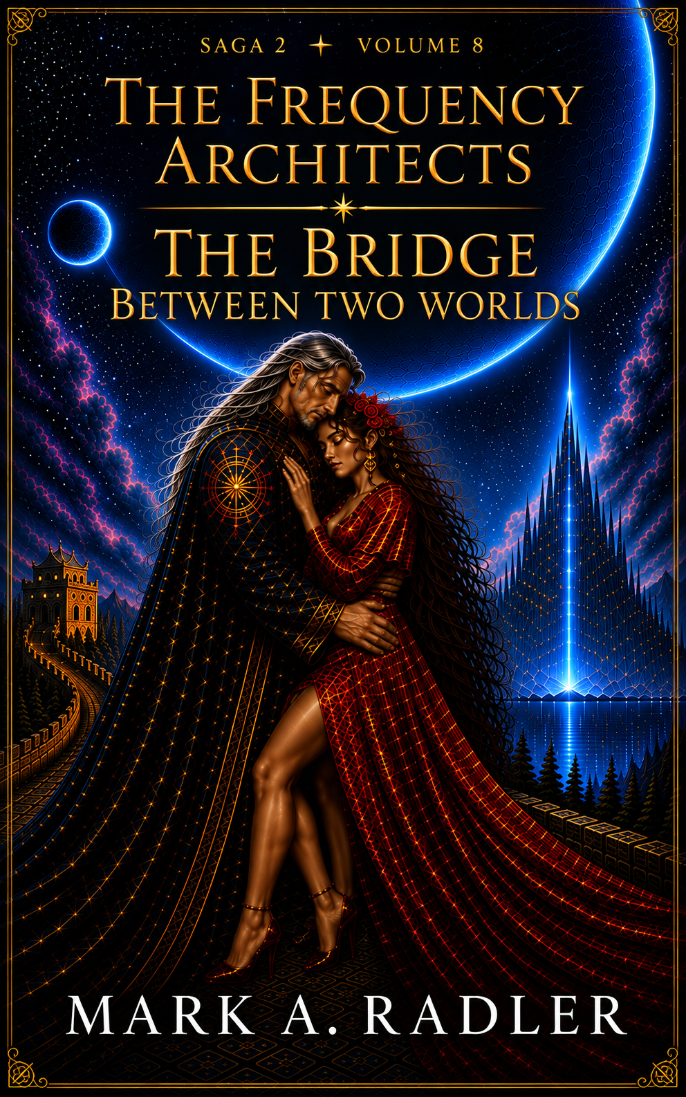 The Frequency Architects: The First Bridge of the Two Worlds by Mark A. Radler, book cover