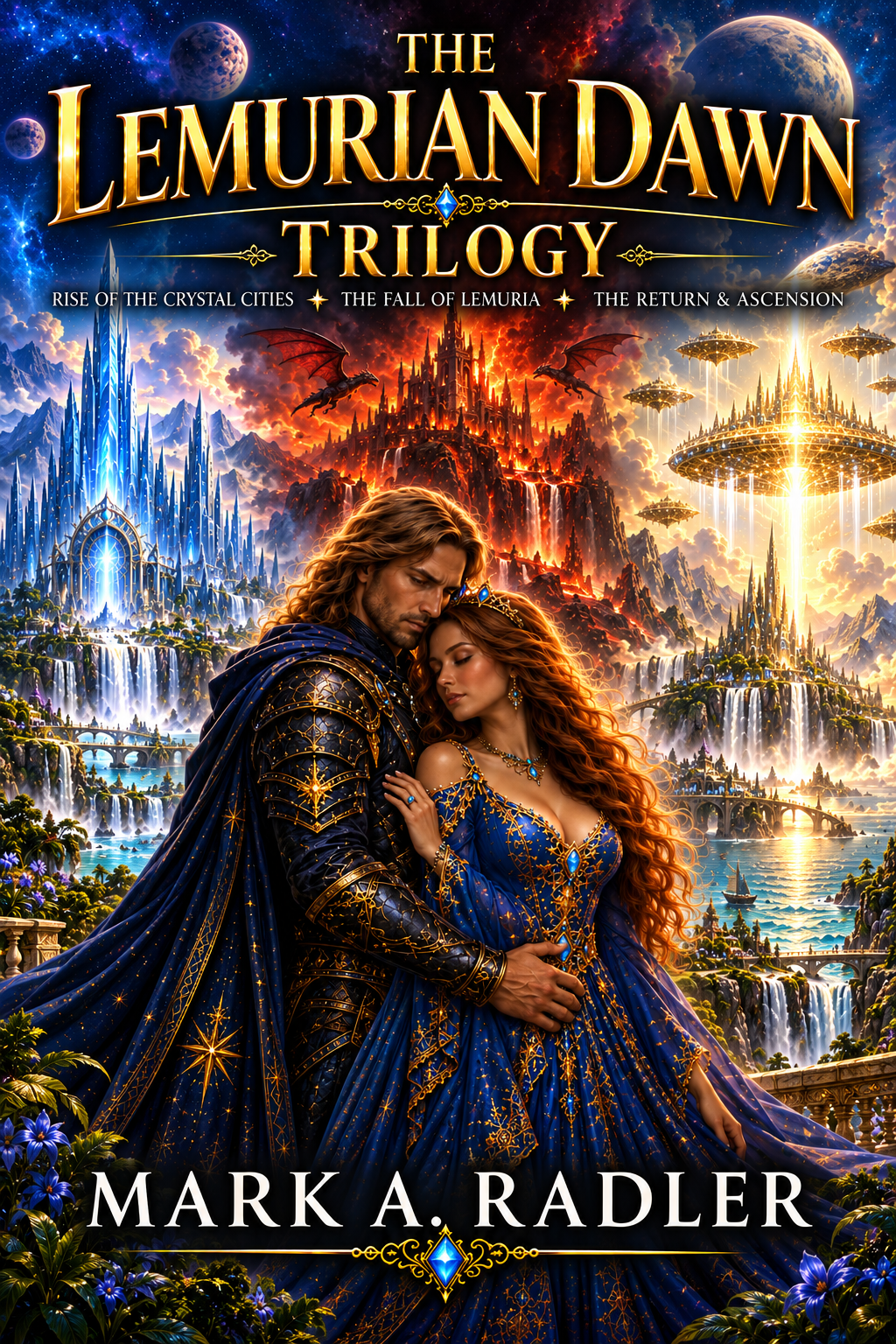 The Lemurian Dawn Trilogy: The Fall of Lemuria book cover