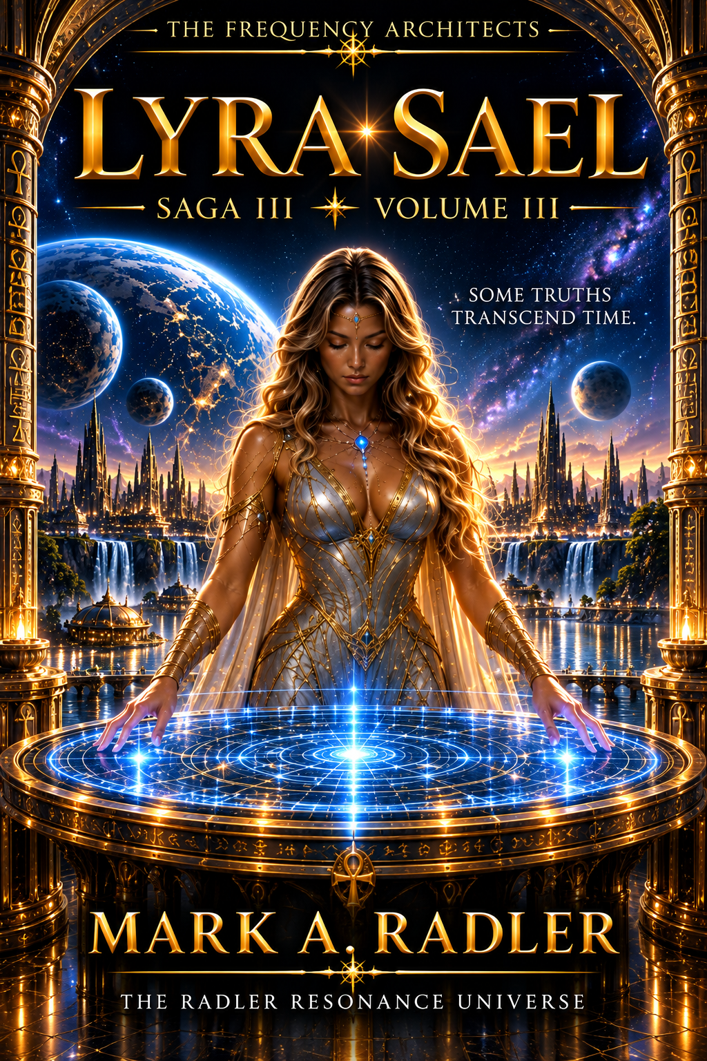 The Galactic Council of VII: Lyra Sael by Mark A. Radler, book cover