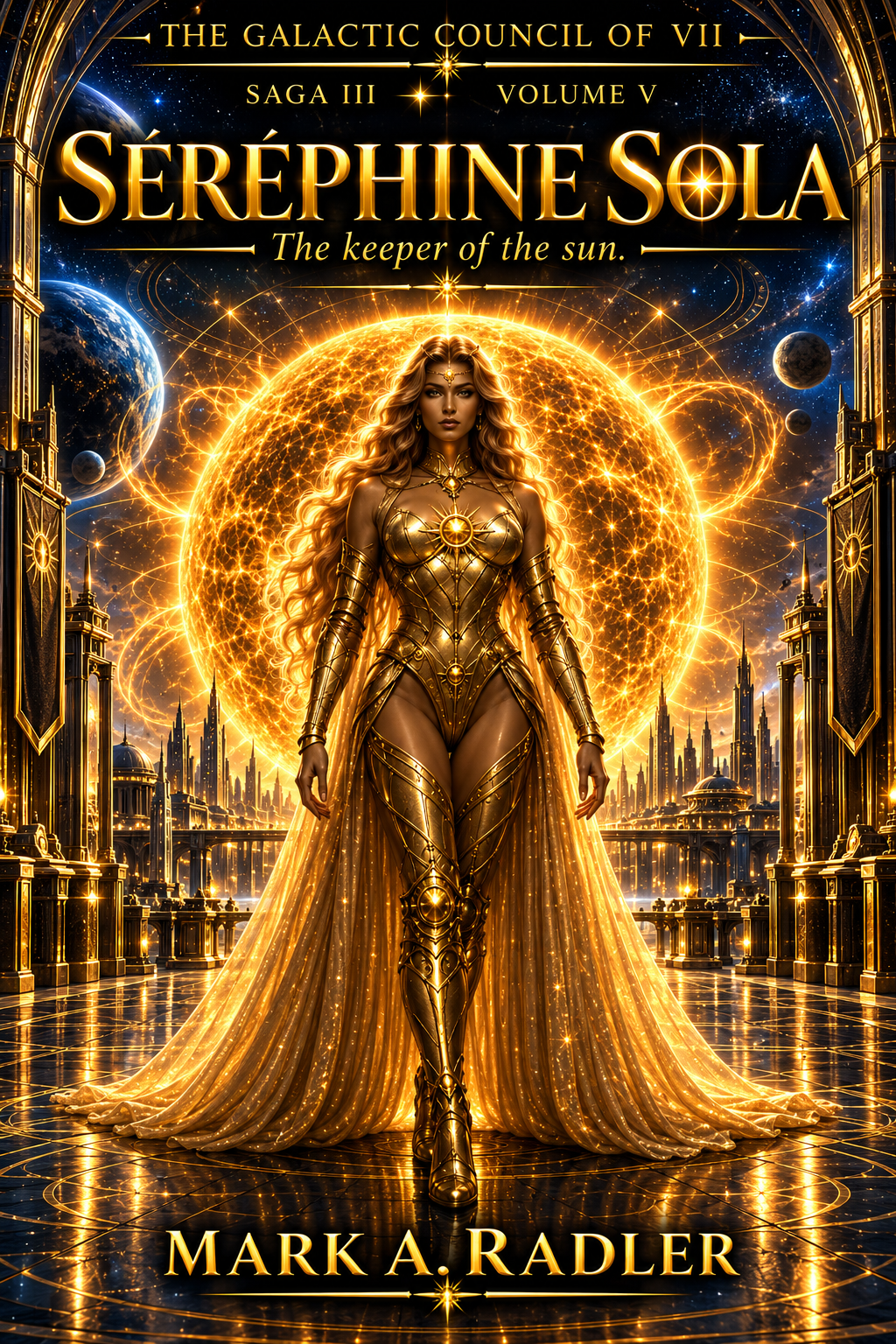 Seraphine Sola by Mark A. Radler, book cover